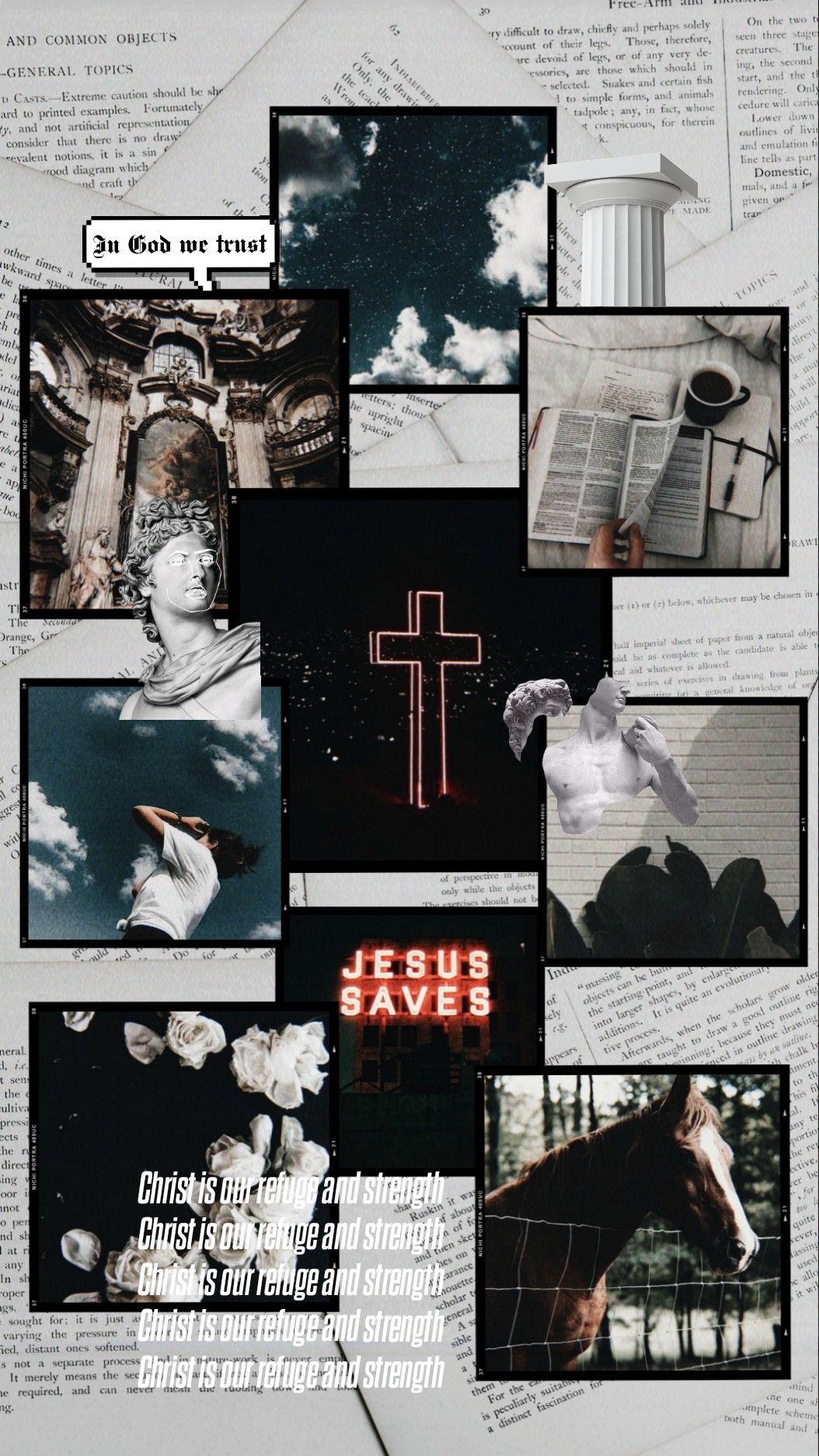 Featured image of post Christian Wallpaper Aesthetic Collage