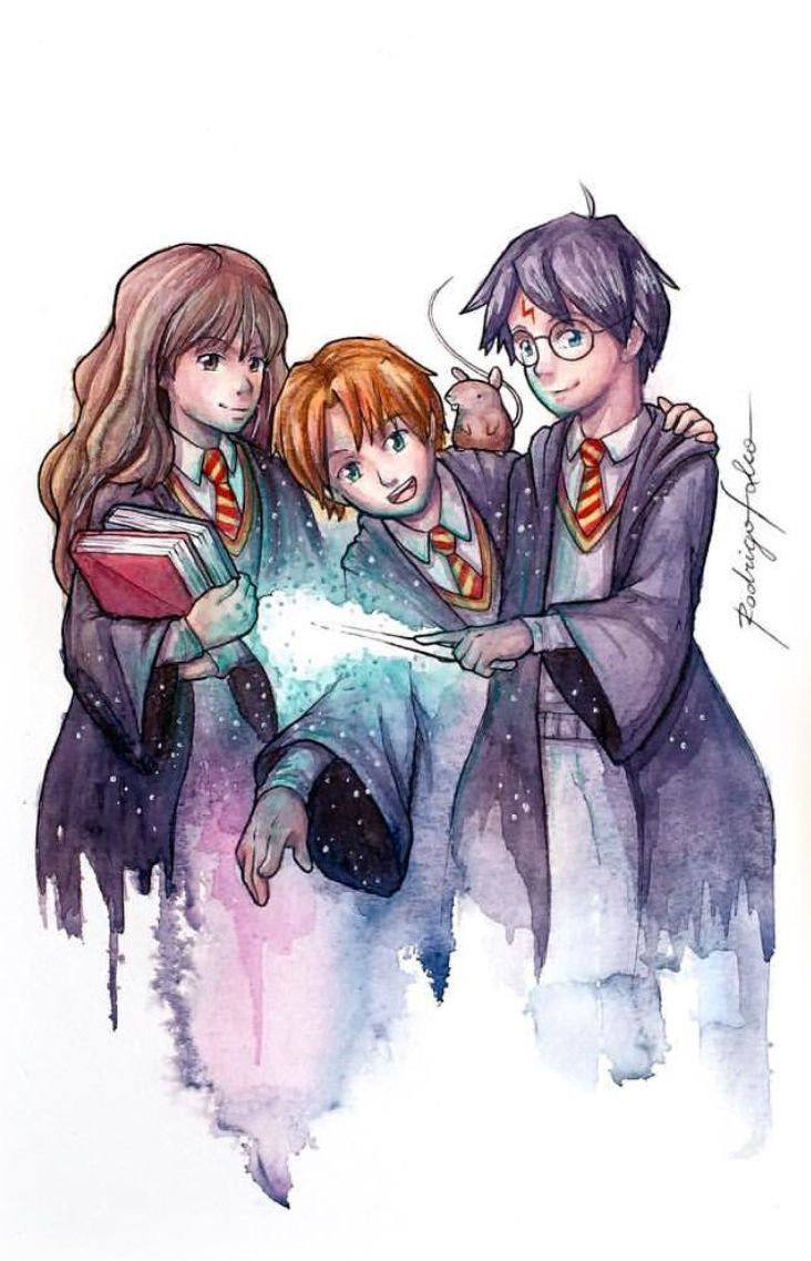 Featured image of post Desenhos De Harry Potter Rony