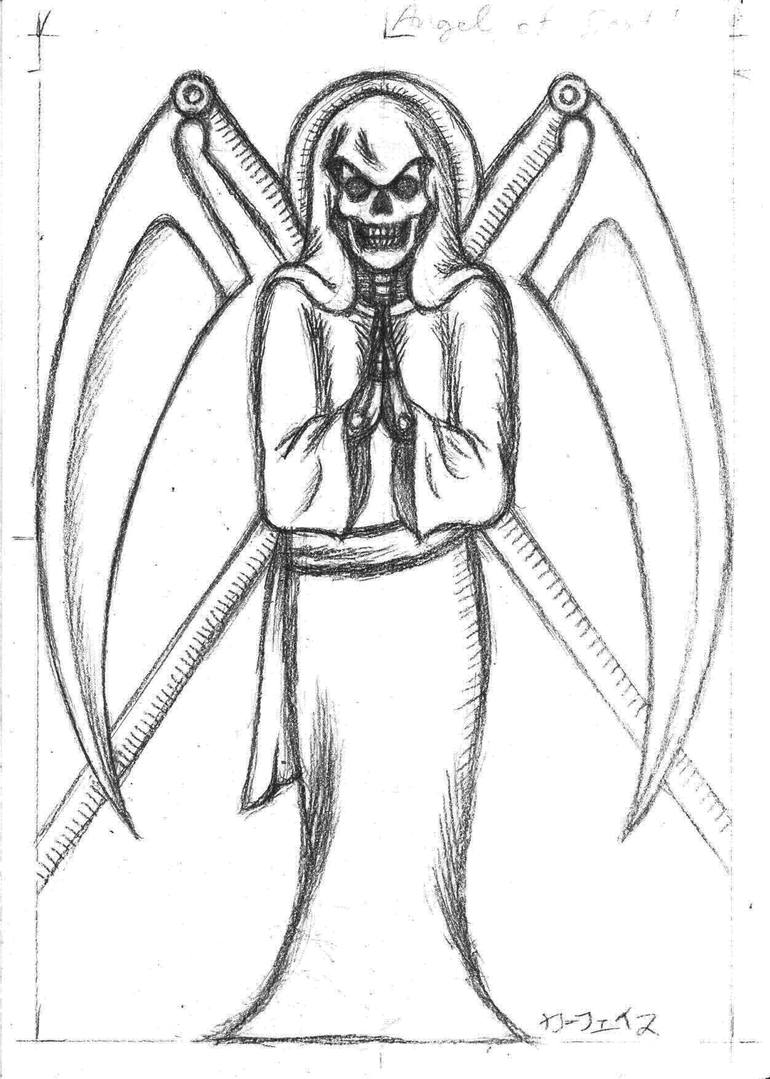 Featured image of post Easy Santa Muerte Drawing