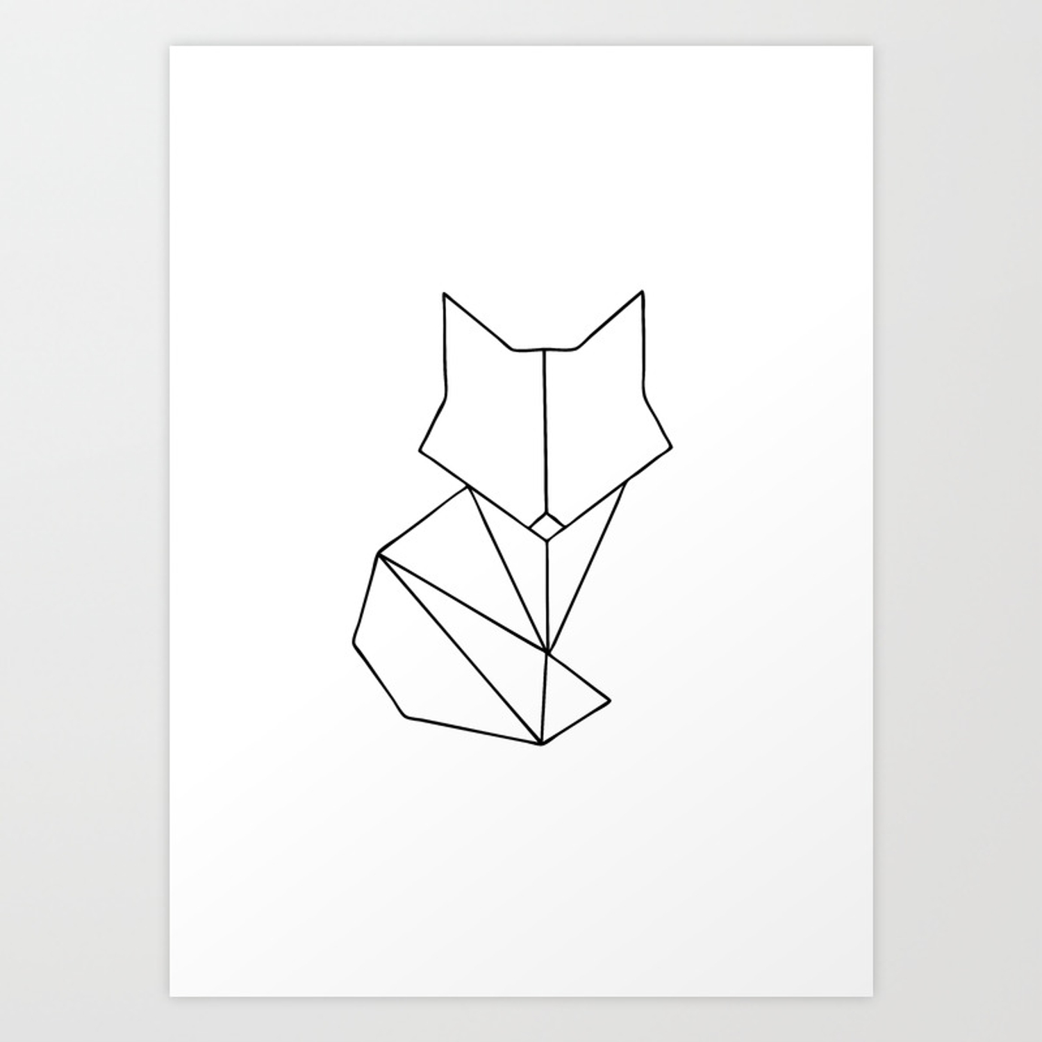 Featured image of post Geometric Fox Illustration