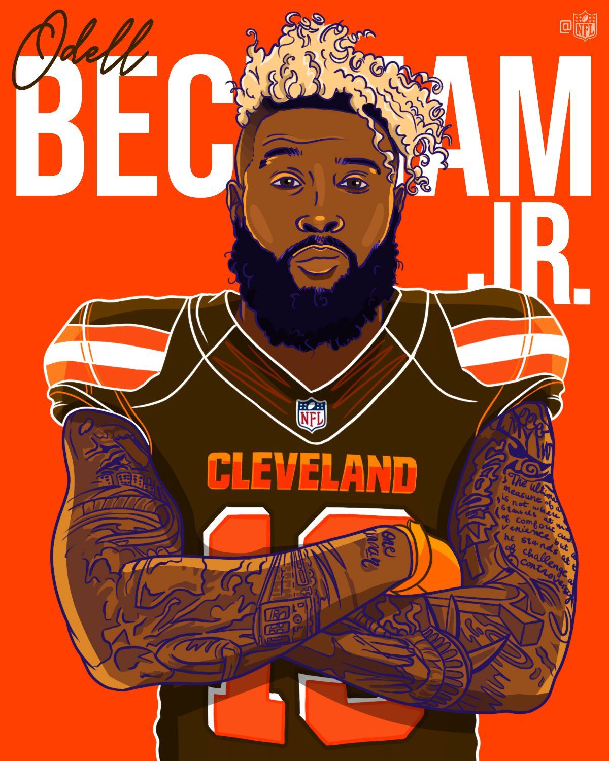 Featured image of post How To Draw Odell Beckham Jr Step By Step