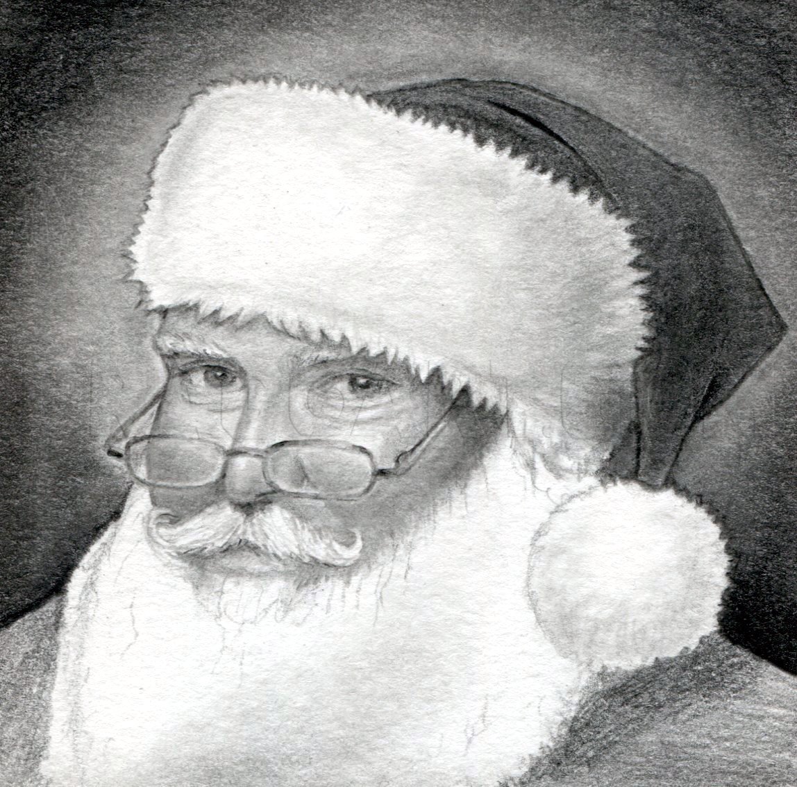 Featured image of post Realistic Easy Santa Drawing